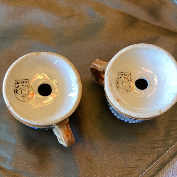 Vintage Made I’m Japan Stein Styled Salt and Pepper Shakers - Picture 3 of 3